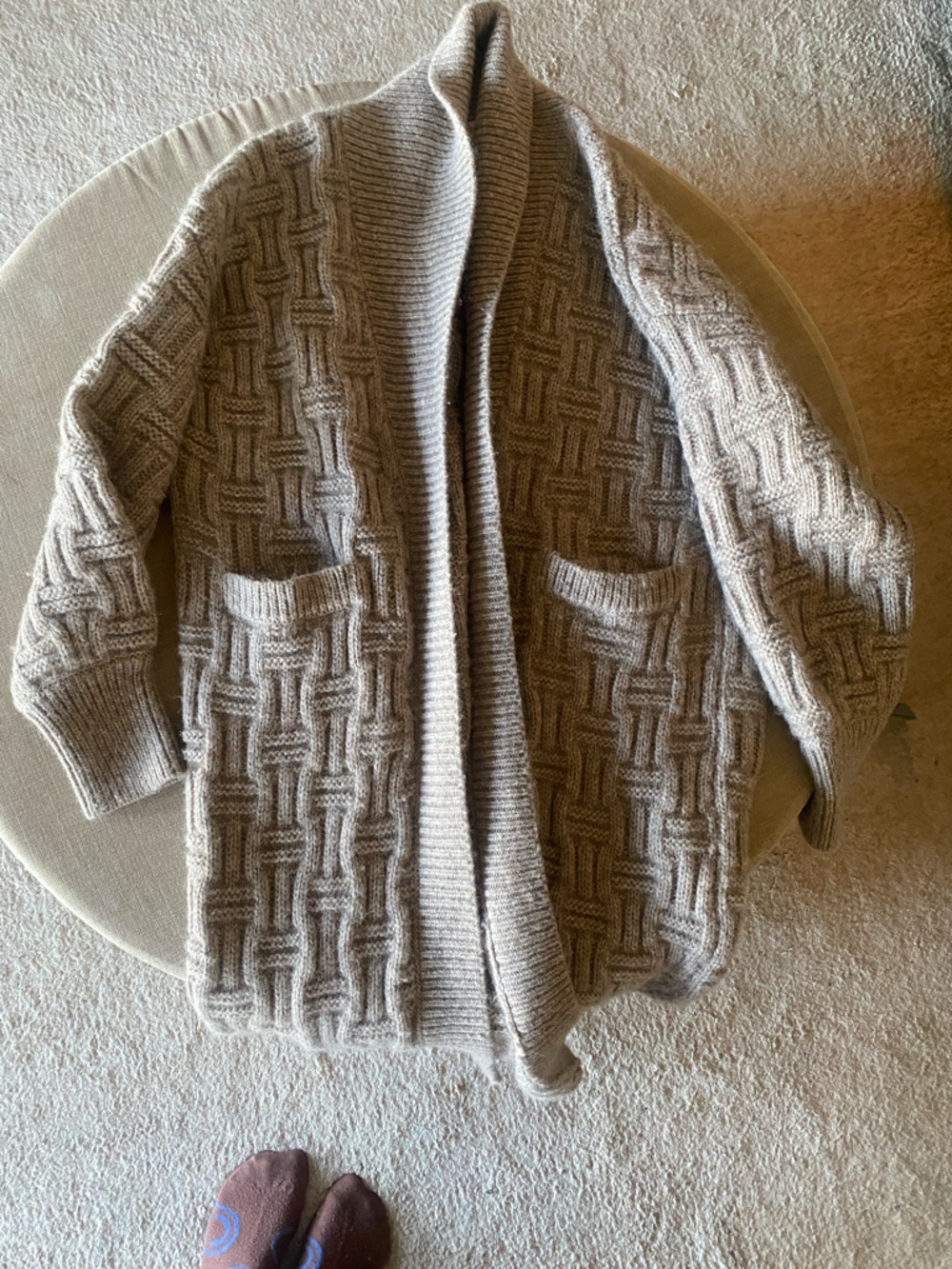 Curator sf valentina sweat coat Cardigan Sweater M/L